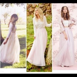 Lauren Conrad runway edition Tulle Long Skirt